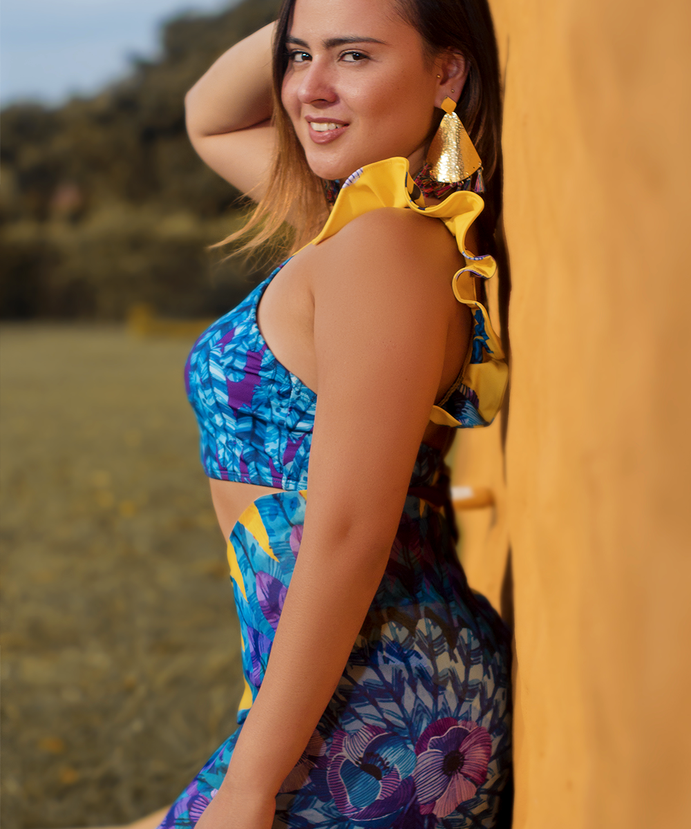Vestido de Baño Bralette
