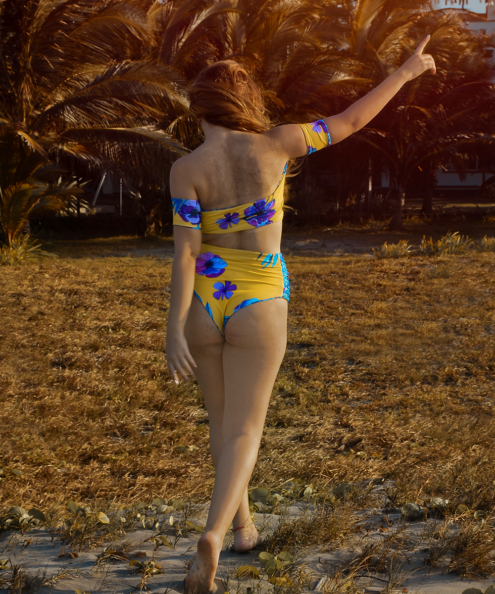Vestido de Baño Cuadrado